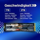 Integral 2TB Advantage Pro-2 M.2 2280 PCIe Gen4 NVMe SSD 7300MB/s view 2