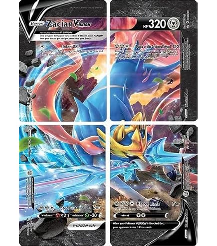 Pikachu V-Union SWSH #139-142 Pokemon TCG Celebrations Promo 4 Card Set PSA 10