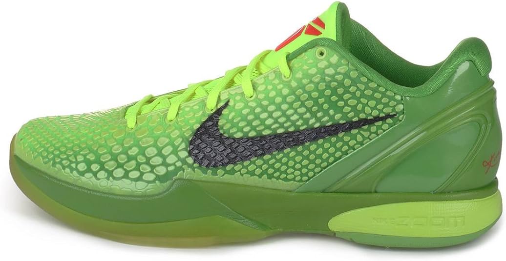 Nike Zoom Kobe 6 Grinch 701 Size 12 Size 12 Amazon Ca Shoes Handbags