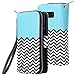 E LV Purse Case for Galaxy S8 Plus - PU Leather Case Cover Flip Folio Wallet Purse Case Cover for Samsung Galaxy S8 Plus - [Zigzag]