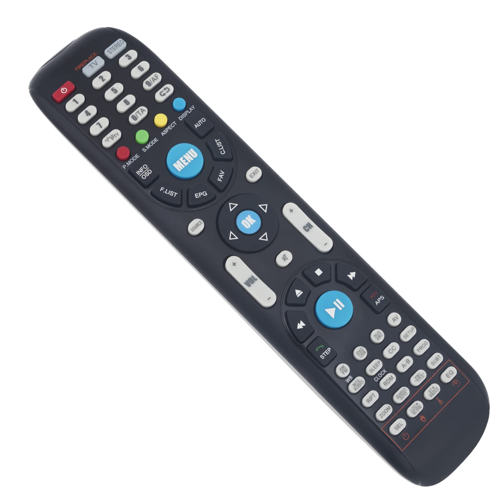 New FUTVRS1-BL Remote Control Replacement fit for FURRION TV FUTVRS1-BL Futvrs1-bl Remote Controller