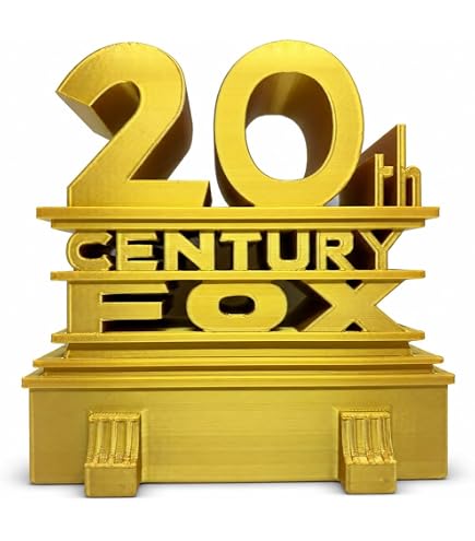 Amazon.com: MO'FUN - 20th Century Fox Logo Toy Sign, Finished in