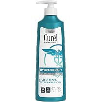 Curel Skincare Hydra Therapy Itch Defense Wet Skin Moisturizer, 12 ...