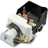 Headlight and Dash Light Dimmer Switch for Chevy GMC K10 K20 Camaro | for Blazer G10 G20 K30 G30 K1500 K2500 G300 C2500 P3500 Jimmy, for Pontiac GTO Firebird Bonneville, for Oldsmobile Cutlass