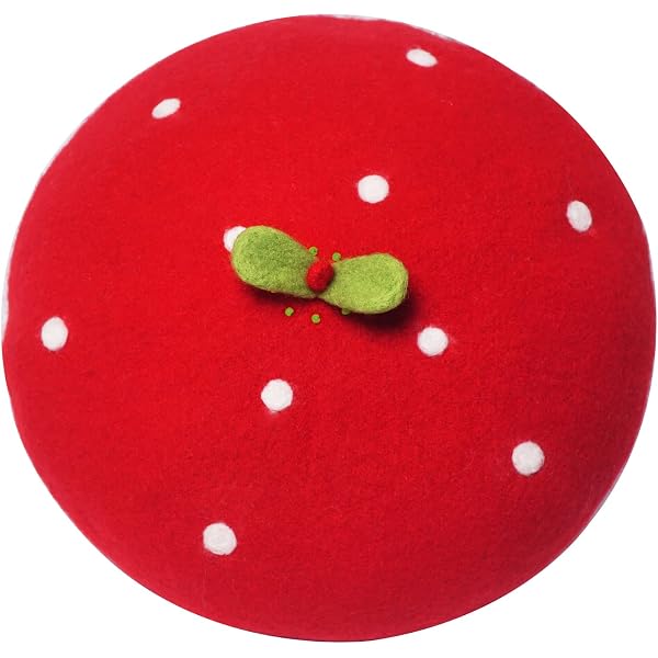 4612 Handmade Luky Fish Beret Vintage Artist Painter Hat Women Wool Cap Koi Handmade Luky Fish Beret Vintage Artist Painter Hat Women  main image 3
