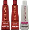 Rejuvenol After Keratin Treatment Shampoo & Conditioner + Styling Milk 10oz "Combo"