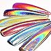 Women's Nail Mirror Powder, Iuhan Sexy Chameleon Nail Mirror Powder Glitter Chrome Powder Art Decoration (White)