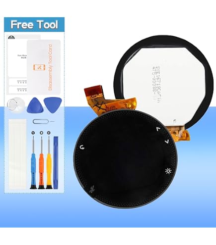 Kit De Repuesto De Pantalla LCD Con Digitizer Para Garmin Forerunner 45 – Montaje Completo