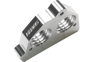 Throttle Body Spacer TBI Helix Bore 87-95 Chevy GMC 7.4 454 Big Block Khaos Motorsports