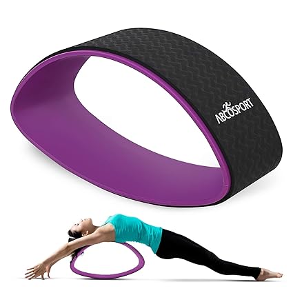 Amazon.com: Yoga Entrenamiento Ejercicio Rueda Ab - Doble ...
