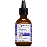 Quantum Nutrition Labs Fermented Melatonin Drops - 2 Fl Oz (54 Servings) | Melatonin Liquid for Adults, Sleep Support, Made with Organic Ingredients, Vegan Friendly