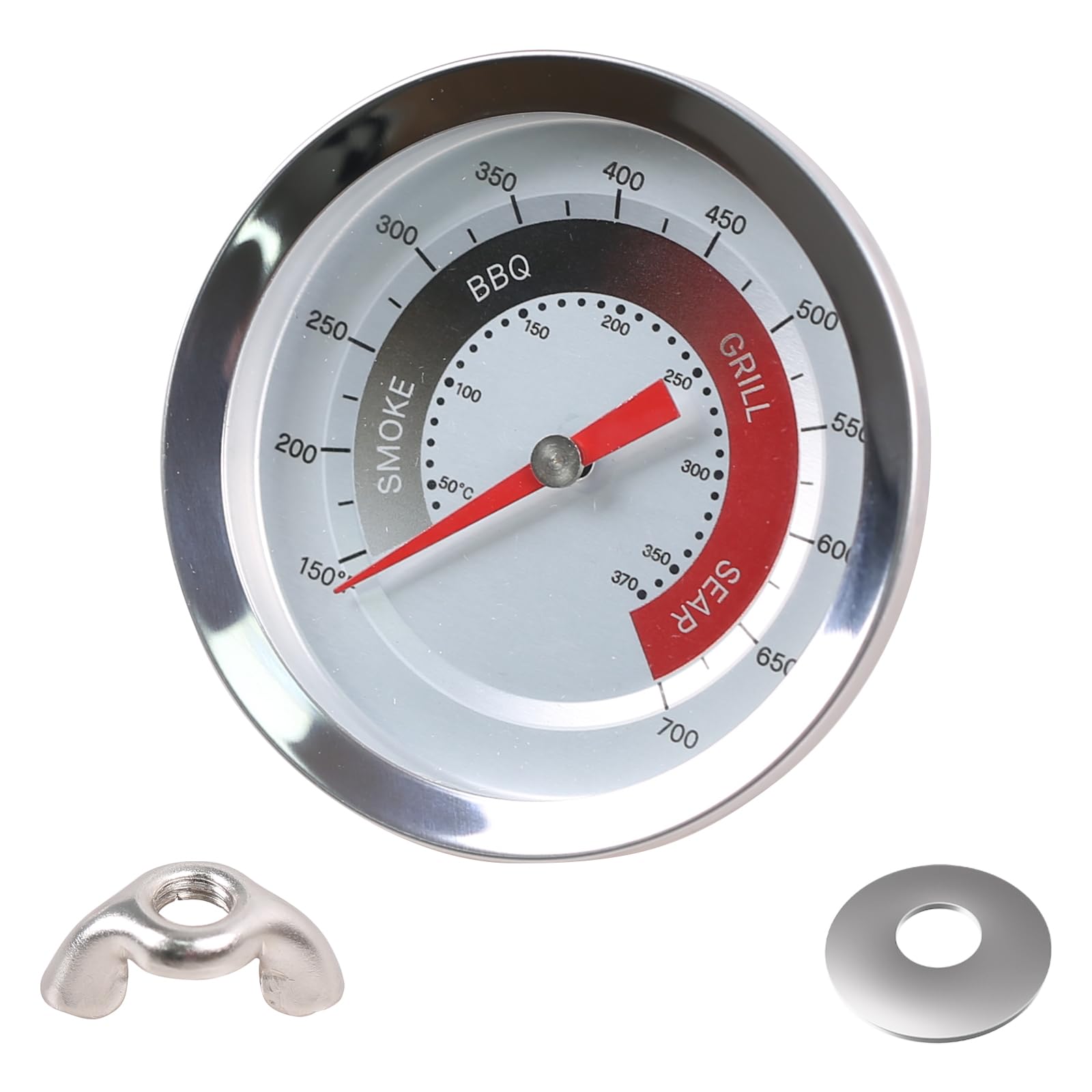 Photo 1 of Yubunt Dome Thermometer Replacement Part 9904190044, Compatible with The Masterbuilt Gravity Series and Masterbuilt MB20040220 MB20040221 MB20041220 Digital Charcoal Grill.