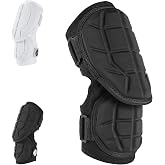 Rawxy Batters Hitters Baseball Softball Elbow Guard (Black, Youth)