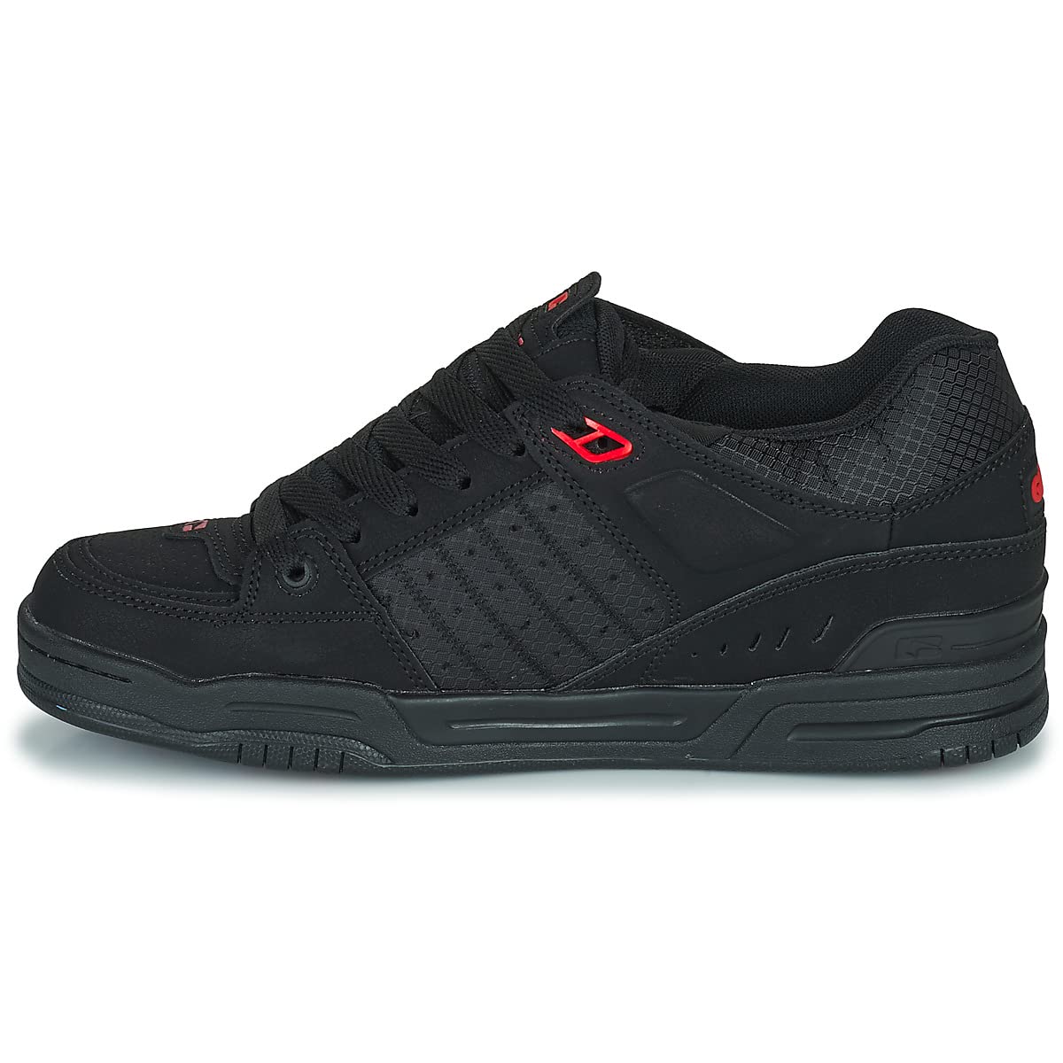 Globe Men's Padded Skate Shoe, Black/Upcycle, 8
