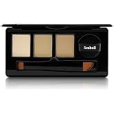 Seaboll Root Touch Up Hair Color Powder, 3-Color Hairline Kit, Blonde | Sweat Resistant&amp;Nourishing, Instant Grey Coverage&amp;Scalp Concealer, Natural Bald Spot Cover Up for Thinning Hair |Women &amp; Men