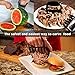 i Kito BBQ Meat Claws Pulled Pork Shredder Bear Paw, Meat Handler Carving Forks- Claw Handler Set for Pulling Brisket from Grill Smoker or Slow Cooker - Barbecue Paws (2, Black)