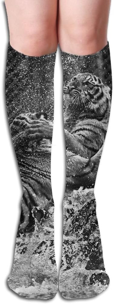 Tube High Tiger Play Water Keen Sock Boots Compression Long Stockings For Athletics,Travel Socks