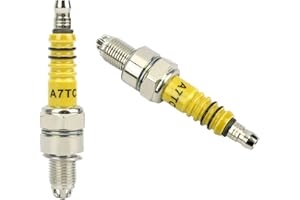 ABCERRSI A7TC Spark Plug Compatible with 50cc 70cc 90cc 110cc 125cc 150cc Pit Bike Dirt Bike ATV Scooter Buggy Quad Go Karts 