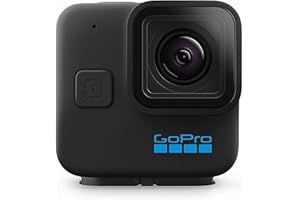 GoPro HERO11 Black Mini - Compact Waterproof Action Camera with 5.3K60 Ultra HD Video, 24.7MP Frame Grabs, 1/1.9" Image Senso
