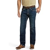 Ariat Mens M5 Straight Stretch Remming Stackable Straight Leg Jean