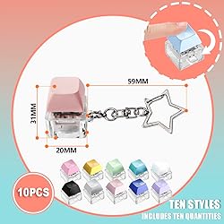 YIMAGUJRX Colorful 10 Pcs Keyboard Fidget