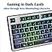 Gaming Keyboard, SMBOX Backlit Keyboard USB Wired LED Keyboard Rainbow Keyboard Full Size Light Up Keyboard for PC, Laptop, Computer, Mac, Windows 10/8/7/Vista/Xp Blackthumb 4