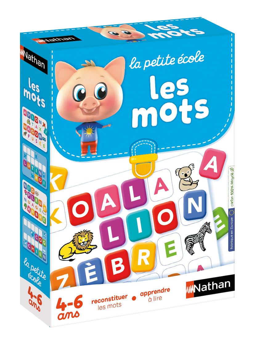 Nathan – 31405 – ”Les Mots” Scientific and educational game (French version)
