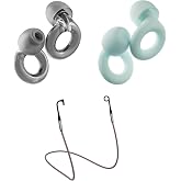 Loop Earplugs Everyday Link Bundle (2-Pack) | Engage 2 + Quiet 2 + Link | Reusable Ear Plugs for Sleep, Focus, Noise Sensitivity, Socializing &amp; More | 16 dB/24 dB Noise Reduction