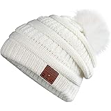 Bluetooth Beanie for Women, Deegotech Winter Gifts for Women Bluetooth 5.0 Wireless Headphones Beanie, Music Hats with Built-