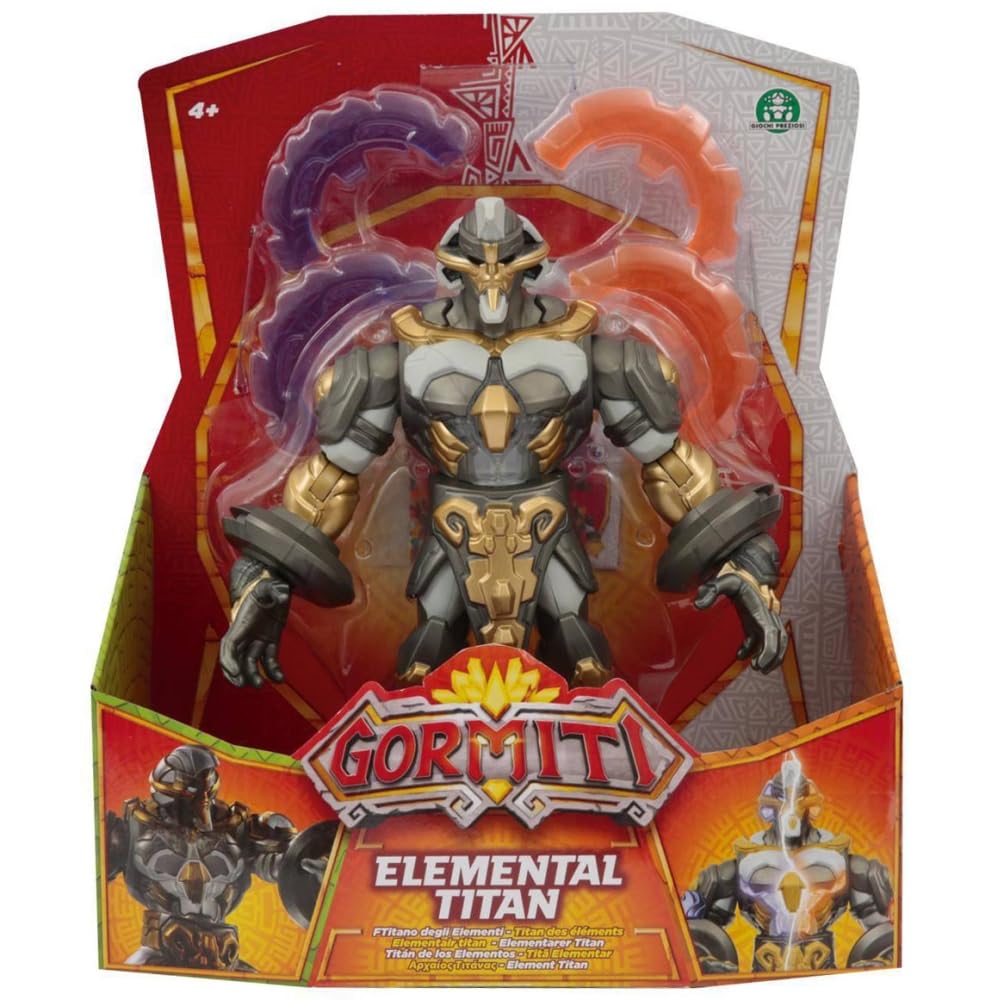 FAMOSA Gormiti Precious Games S3 Af Titan with Functions, GRA10000