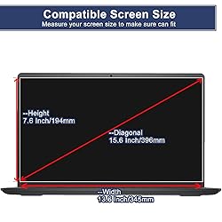 2-Pack 15.6 Inch Laptop Screen Protector for