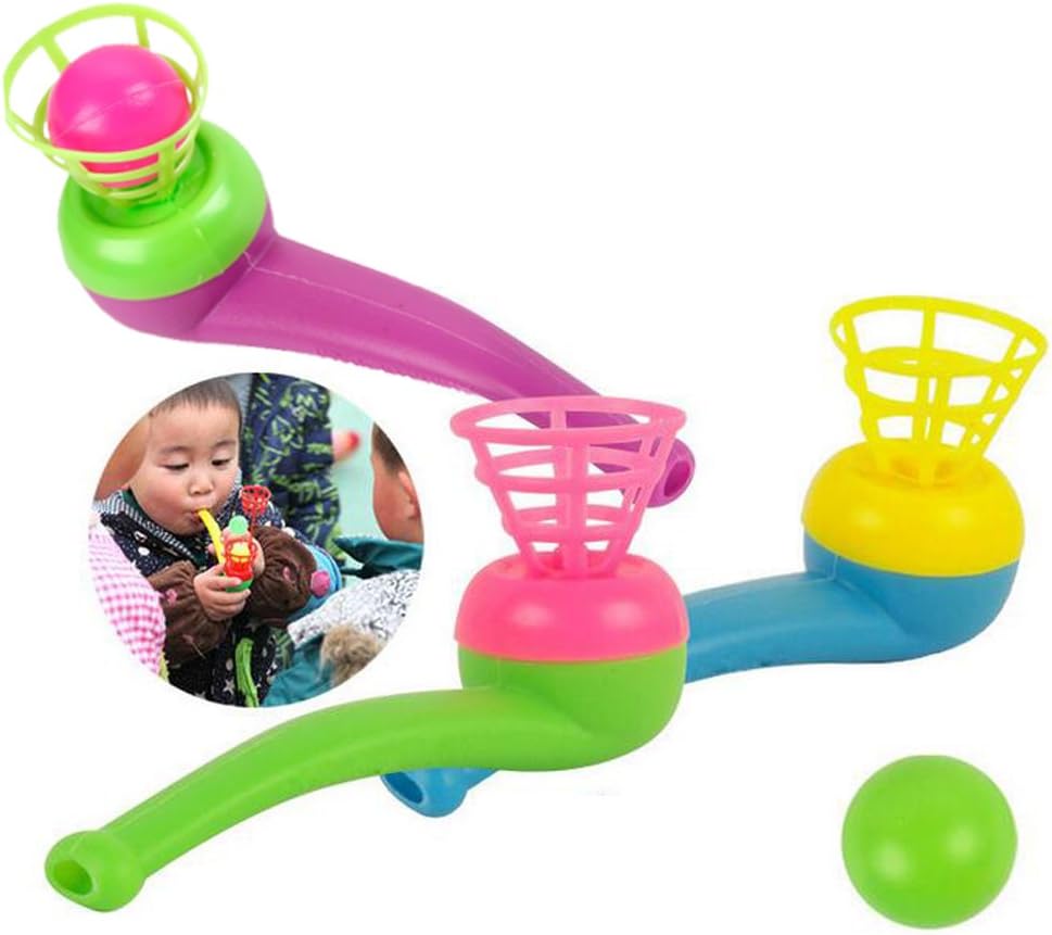 cheap4uk 6/12/24 Pcs Blow Ball PipeRandom color Amazon.co.uk Toys