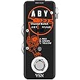 VSN ABY BOX Switch Guitar Pedal ABY Box Line Selector Channel Pedal True Bypass for Mini Size True Bypass …