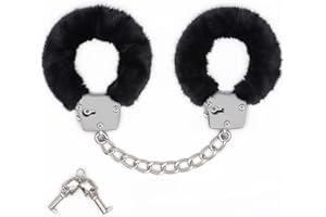 BDSM Bondage Restraints Couples Sex Toys Adult Toys for Women & Men, Metal Handcuffs with Keys for Sex Furniture Adult Toy Ga