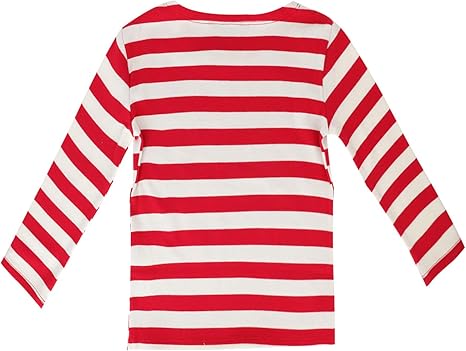 red and white striped shirt kids