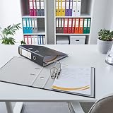 Esselte Power A4 75mm Spine Violet Lever Arch File view 4