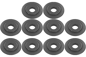 10PCS Pipe Cutter Blades, 0.7in Manganese Steel Tube Cutter Blade Spare Wheel Replacement Blade for Copper Aluminum Plastic T