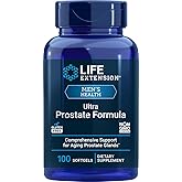 Life Extension Ultra Prostate Formula, 100 Softgels, Natural Supplement for Men