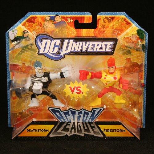 DC Universe Action League Deathstorm v. Firestorm Action Figure 2-Pack