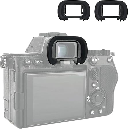 Amazon Co Jp 2個入 Jjc Fda Ep19 アイカップ 接眼目当て Sony s Mark Iii s3 sm3 A1 カメラ 対応 Fda Ep19 アイピース 互換 家電 カメラ