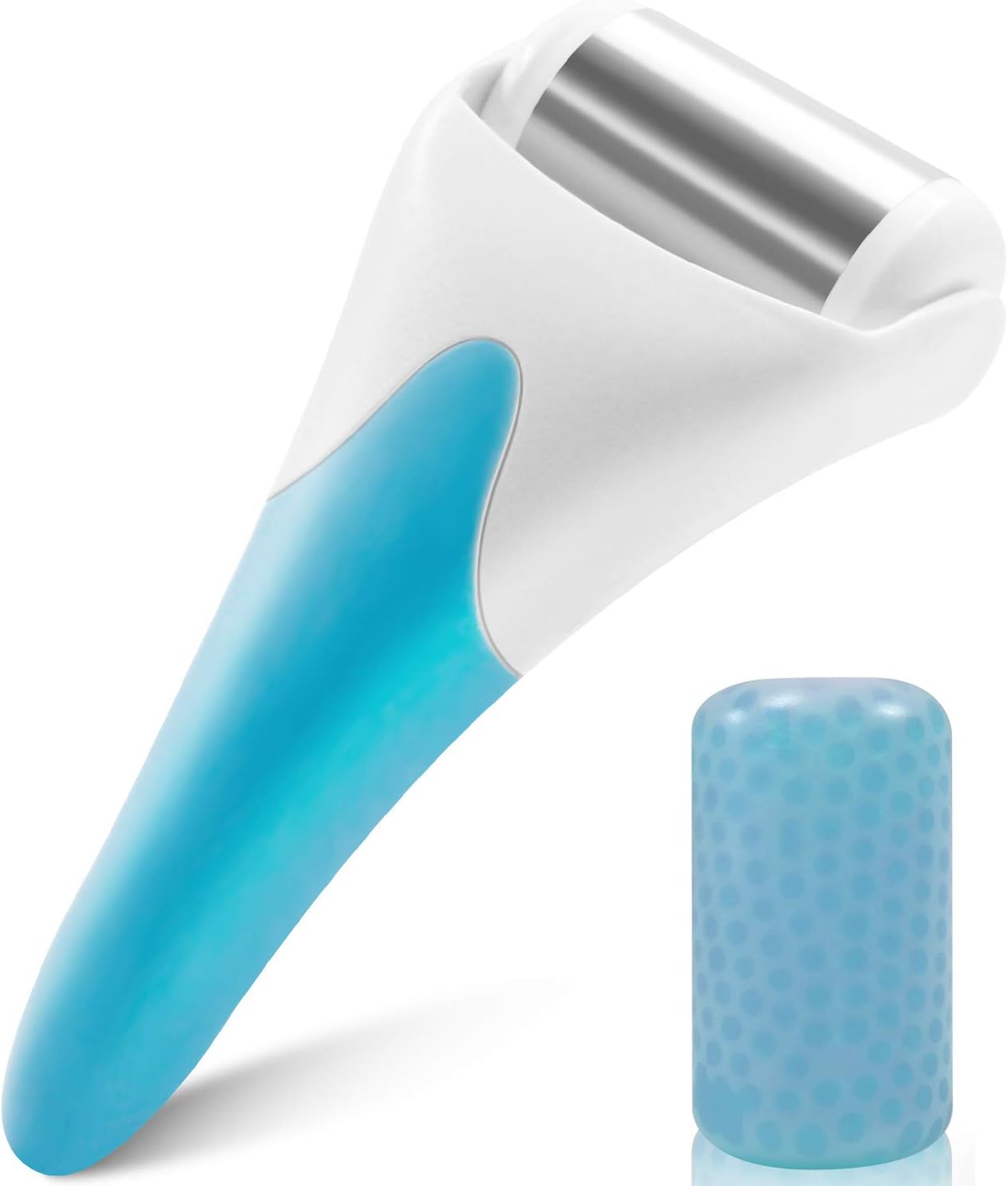 Ice Roller๏ผSPANLA 2 Ice Rollers for Face & Eye,Puffiness,Migraine,Pain Relief and Minor Injury. (Blue)