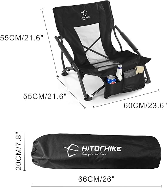 blackout turkey lounger folding hunting chair