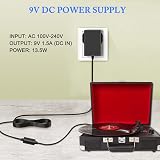 AmzFwing 9V 1.5A Power Supply Adapter Center Positive 100-240V for Arduino Uno view 5