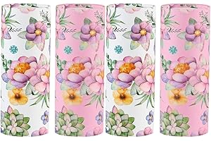 4-Pack Car Tissue Holder Cylinder,Travel Tissue Tubes Box Container for Women,Car Tissues Box Holder with Facial Tissues,Roun