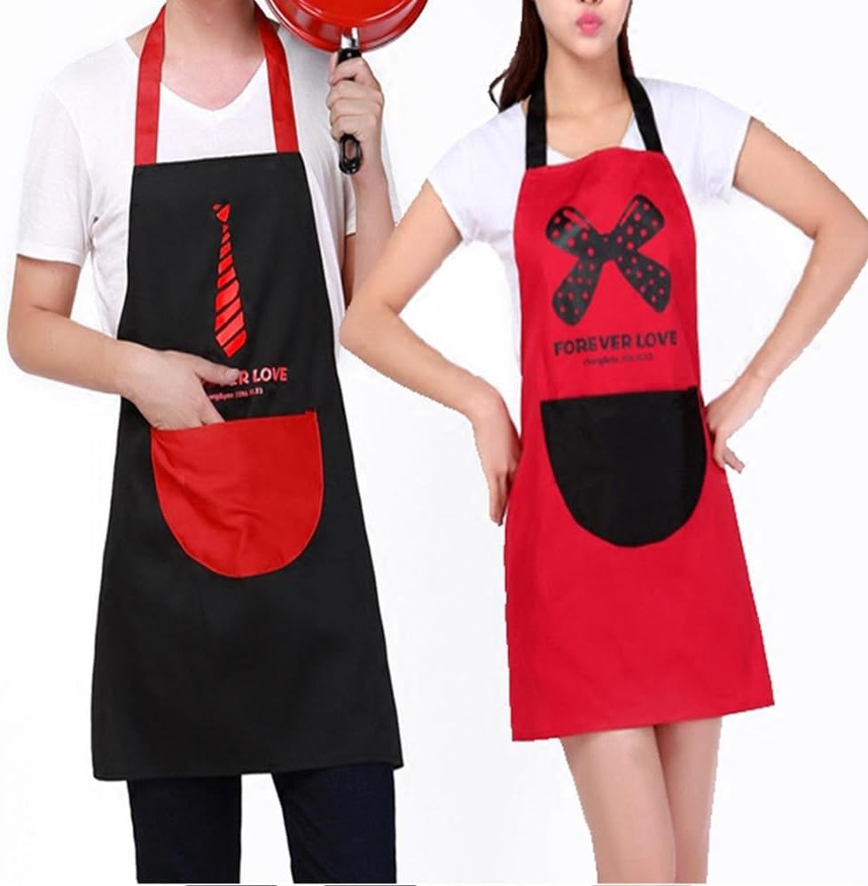 grembiule da cucina per la coppia