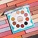 Serseul High Pigmented Eyeshadow Palette 6 Matte + 4 Shimmer +1 Facial Rainbow Highlight Creamy Texture Long Lasting Eye Shadow Cruelty Free