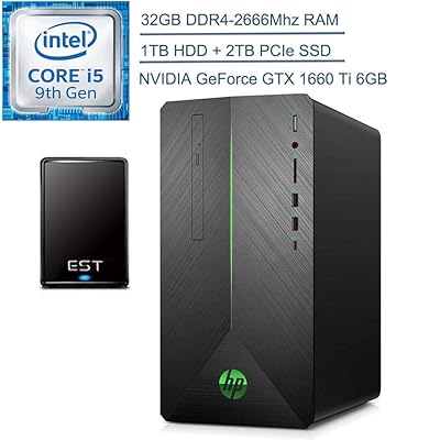 HP Pavilion Gaming Desktop 9th Gen i5, 32GB RAM, Bahrain Ubuy - Main Image