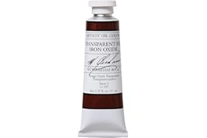 M. Graham & Co. Artist Oil Paint Transparent Red Iron Oxide 1.25oz/37ml Tube