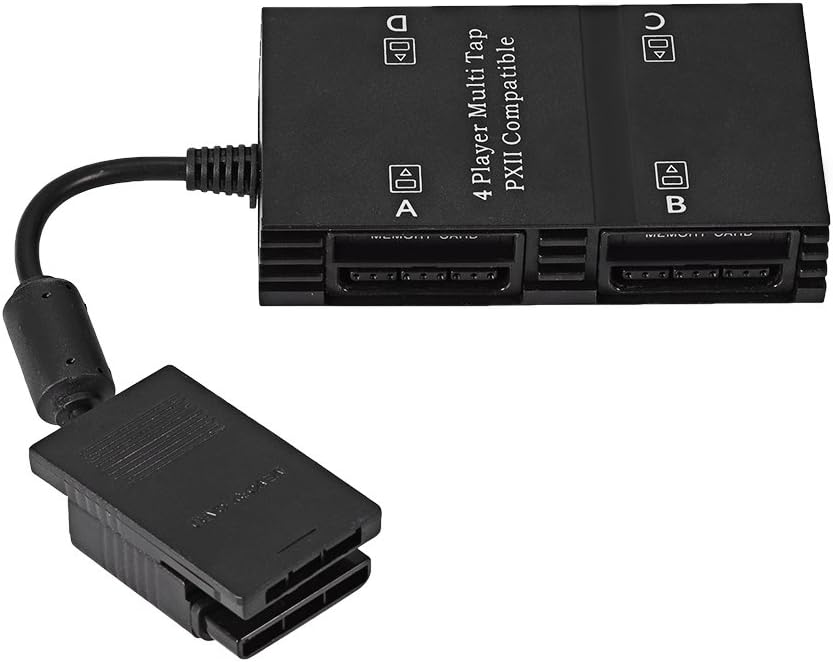 Controller Adapter per Sony PS2 Console, 4 Player Multi Tap Controller