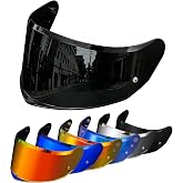 PSLER Stream II Helmet Tinted Visor FF808 Face Shield Replacement for Stream II FF808